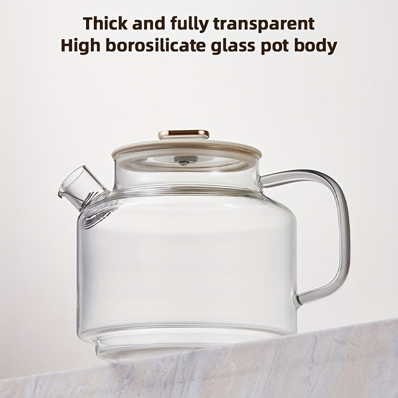 40.58oz Electric Tea Kettle with Digital Display - Fast Boiling, Precise Temperature Control, Auto Shut-Off Safety feature, Compact Design for Home, Office,